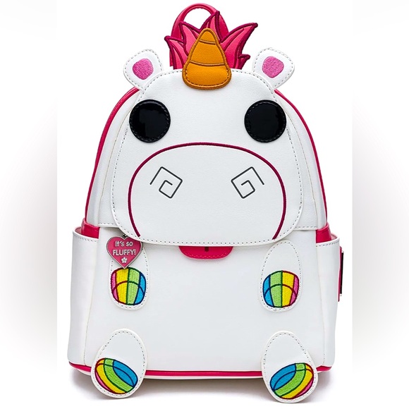Loungefly - Fluffy Unicorn | Minions Mini zaino | EMP